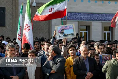 تشییع پیکر شهدا