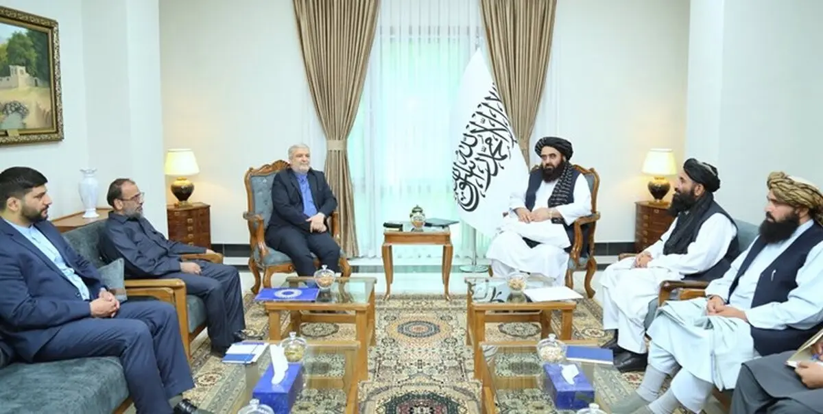 گفت‌وگوی کاظمی قمی با وزیر خارجه طالبان درباره هیرمند