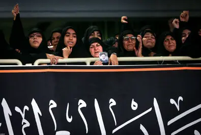 عزاداری حسینیه امام خمینی