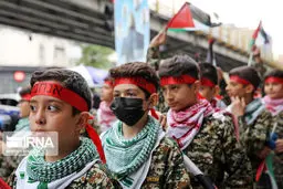 عکس | محمود احمدی‌نژاد در راهپیمایی روز قدس