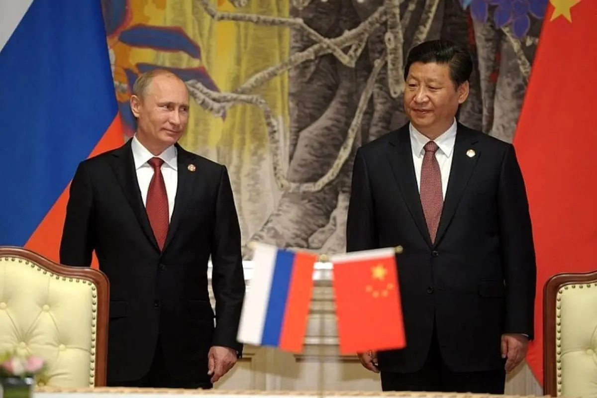 مذاکرات پوتین و شی جین پینگ در یک مهمانی اختصاصی + فیلم