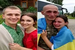 چهره وحشتناک سرباز اوکراینی بعد از 730 روز اسارات