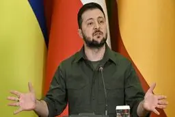 زلنسکی تهدید کرد: ایران باید به اشد مجازات برسد !