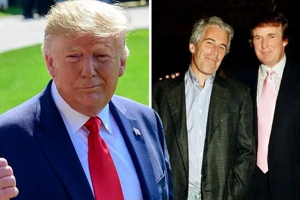 اولین فیلم از پرونده دستکاری شده اپستین توسط ترامپ
