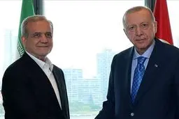 تماس تلفنی اردوغان با پزشکیان