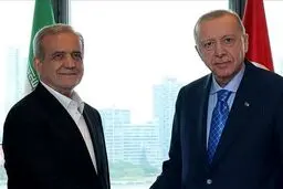 تماس تلفنی اردوغان با پزشکیان