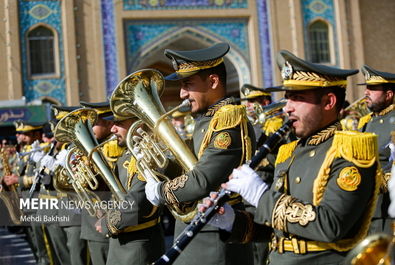 عهد سربازی در مسجد مقدس جمکران