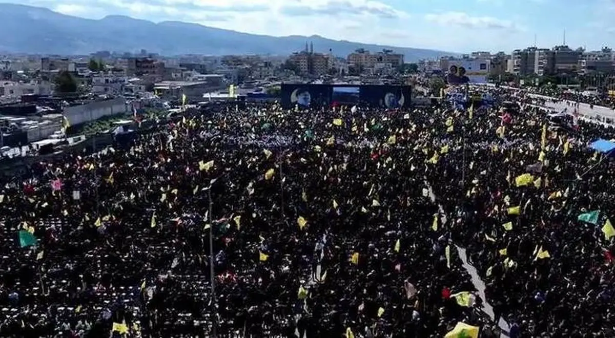 تجدید بیعت حزب الله در مقتل شهید نصرالله