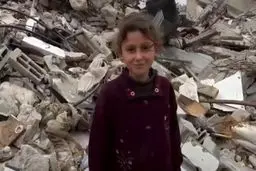 دختر بچه غزه‌ای:به این خانه ویرانه باز می‌گردیم، هیچ جا نمی‌رویم 