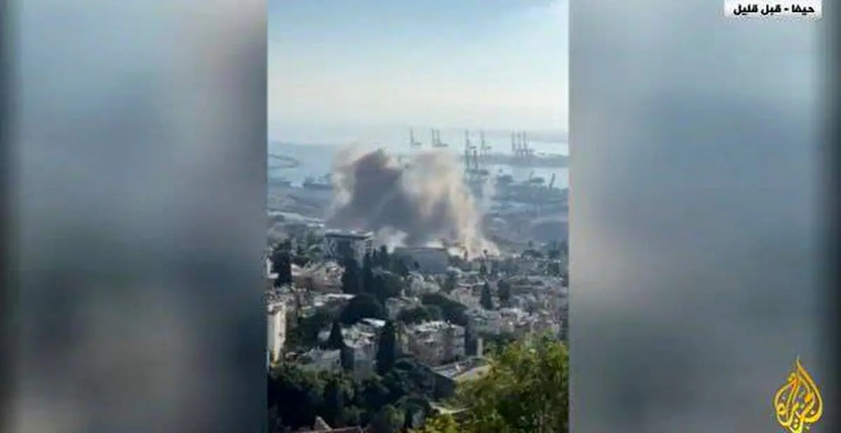 یک منطقه دیگر در اسرائیل با خاک یکسان شد | اصابت دقیق موشک ایرانی! + ویدئو