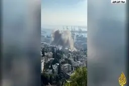 یک منطقه دیگر در اسرائیل با خاک یکسان شد | اصابت دقیق موشک ایرانی! + ویدئو