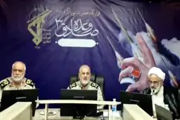 عملیات علیه اسرائیل به روایت فرمانده کل سپاه در اتاق عملیات جنگ