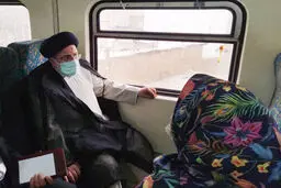رئیسی: من که با مترو آمدم و افطار هم مهمان بودم