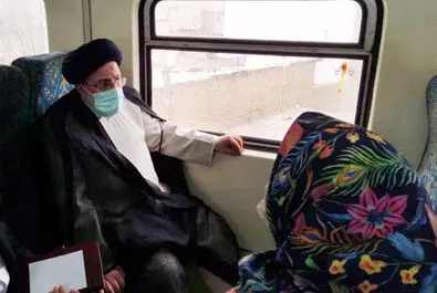رئیسی در مترو