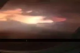  آتش گرفتن یک هواپیما هنگام فرود در کانادا