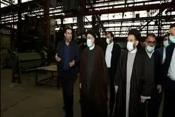 تصاویر رئیسی در یخچال سازی