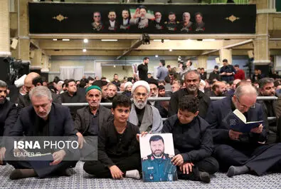 رهبر انقلاب شهدای خدمت