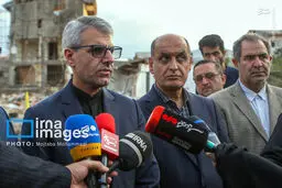 تصاویر تشییع پنج شهید در آستانه اشرفیه با حضور اسماعیل بقائی