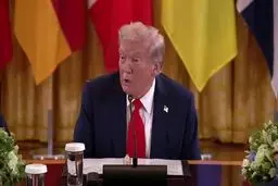 وقتی ترامپ رئیس‌جمهور فنلاند را گم کرد + فیلم