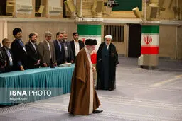 تصاویر حضور رهبر معظم انقلاب در انتخابات