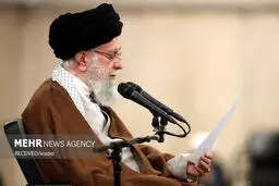 دیدار هزاران نفر از معلمان و فرهنگیان با رهبر انقلاب