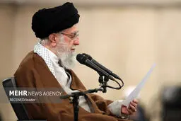 دیدار هزاران نفر از معلمان و فرهنگیان با رهبر انقلاب