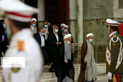 رئیس جمهور متخب در مرقد امام (ره)