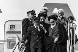 تصاویر ورود امام خمینی ره به تهران 1357