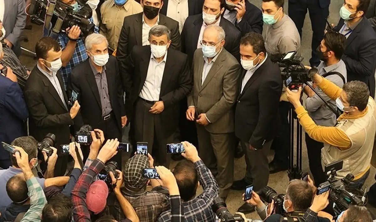 حواشی عجیب سفر پرماجرای احمدی‌نژاد به قزوین + فیلم