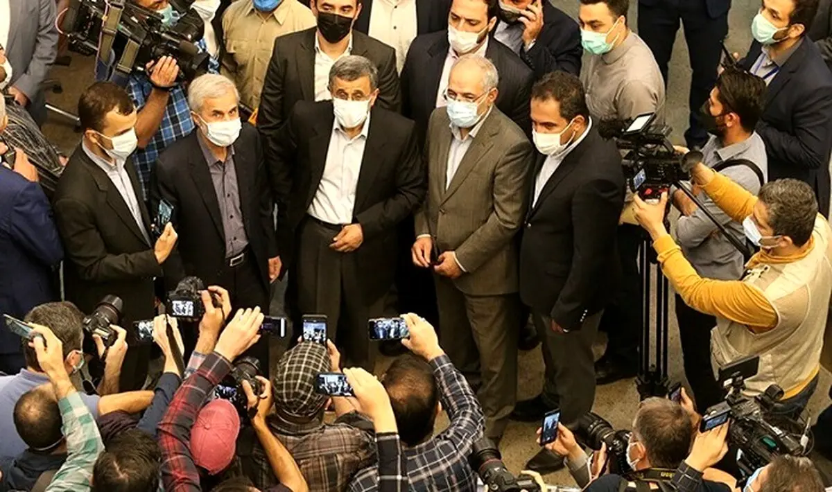 حواشی عجیب سفر پرماجرای احمدی‌نژاد به قزوین + فیلم