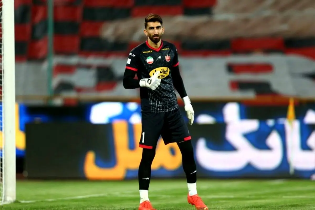 دروازه‌بان پرسپولیس از استقلال بی‌پول می‌ترسد!