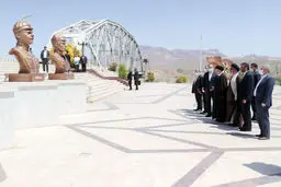 ​ادای احترام رئیس‌جمهور به مرزبانان آذربایجانی ایران