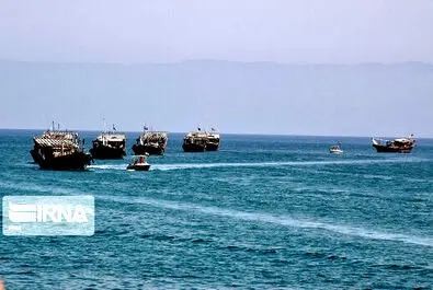 رژه دریایی روز ملی خلیج فارس