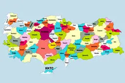 ۱۹ استان جدید در ترکیه تاسیس می شود