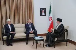 دیدار نخست وزیر ارمنستان و هیئت همراه با رهبر انقلاب