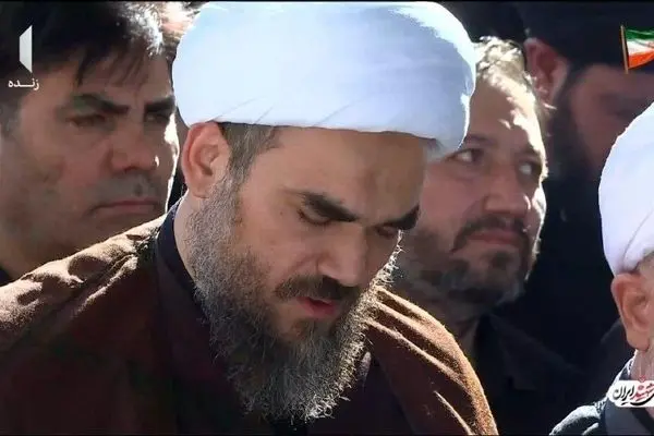 تصویری از پدر شهیده زهرا محمدی گلپایگانی