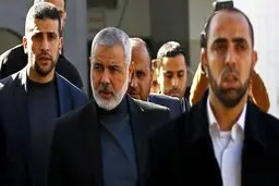 لحظه اعلام خبر شهادت فرزندان به اسماعیل هنیه