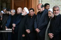 تصاویر مراسم هفتمین روز شهادت شهدای خدمت