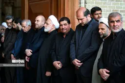 تصاویر مراسم هفتمین روز شهادت شهدای خدمت