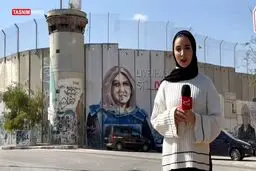مبارزه نقاش فلسطینی با دیوار حائل برای باز  پس گیری هویت شهری