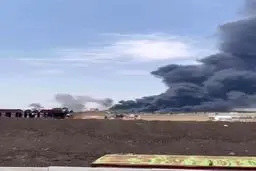 اسرائیل دوباره زد | حمله به پایگاه شکاری تبریز + فیلم