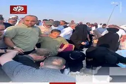 تصاویر ۳ رهبر حماس پس از حملۀ اسرائیل در مراسم تشییع