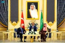 بیانیه مشترک عربستان و ترکیه پس از پایان سفر اردوغان