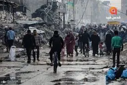 تصاویر زندگی فلسطینی‌ها در خرابه‌های غزه