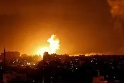 لحظه موشکباران پایگاه صهیونیست‌ها در اربیل توسط سپاه