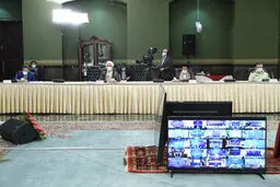 تصاویرجلسه ستاد مقابله با کرونا 
