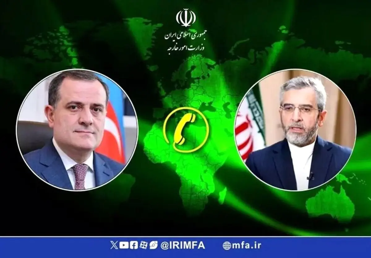 پیام علی باقری به وزیر خارجه جمهوری آذربایجان