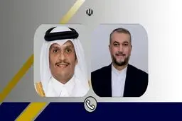 رایزنی وزیران امور خارجه ایران و قطر درباره مذاکرات وین