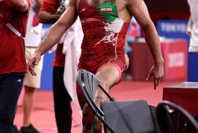 تصاویر تلخ از حسن یزدانی پس از باخت در فینال