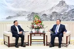 دیدار سفیر ایران با وزیر بین‌الملل حزب حاکم چین